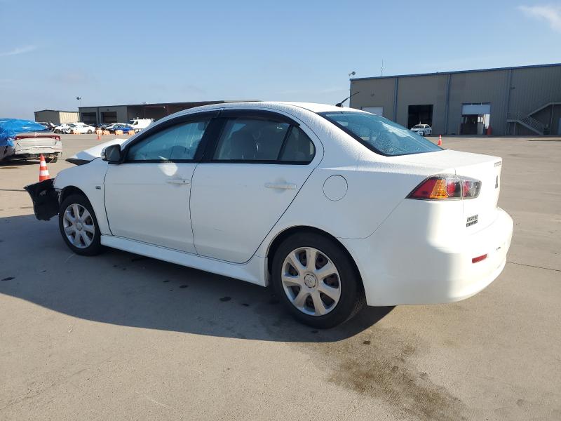 JA32U2FUXFU021845 - 2015 MITSUBISHI LANCER ES WHITE photo 2