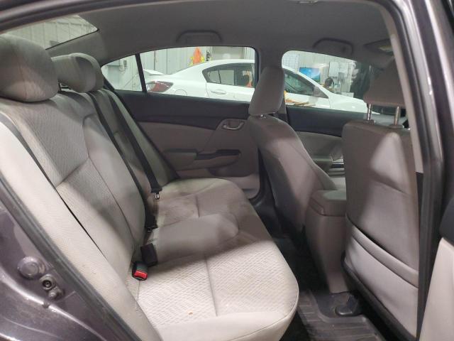 19XFB2F50FE038802 - 2015 HONDA CIVIC LX CHARCOAL photo 10