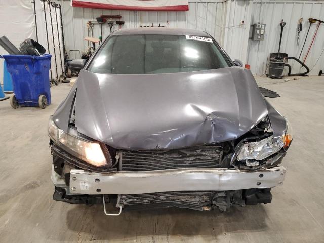 19XFB2F50FE038802 - 2015 HONDA CIVIC LX CHARCOAL photo 5