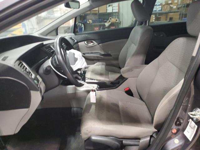 19XFB2F50FE038802 - 2015 HONDA CIVIC LX CHARCOAL photo 7