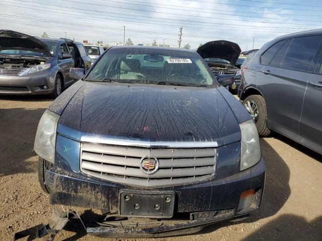 1G6DM577440128420 - 2004 CADILLAC CTS BLUE photo 5