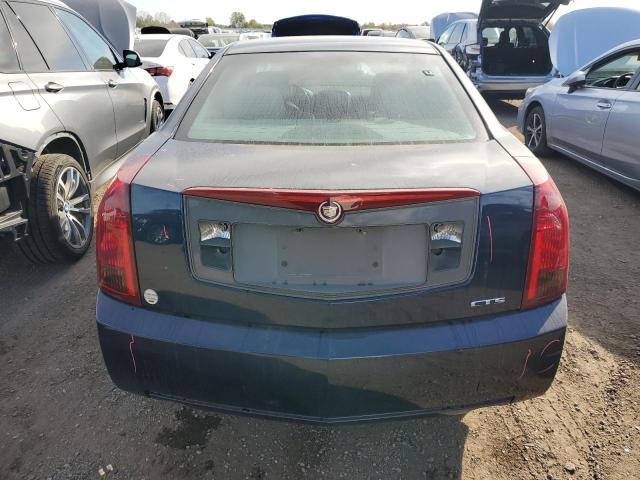 1G6DM577440128420 - 2004 CADILLAC CTS BLUE photo 6