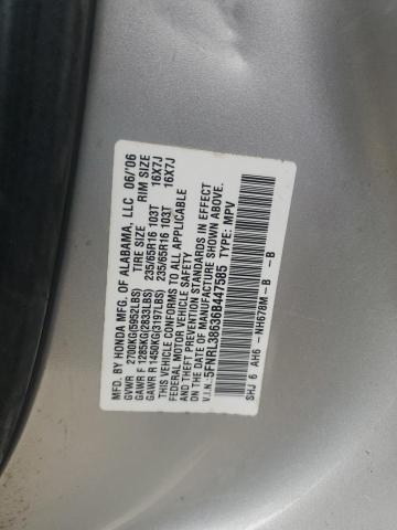 5FNRL38636B447585 - 2006 HONDA ODYSSEY EXL Krem foto 13