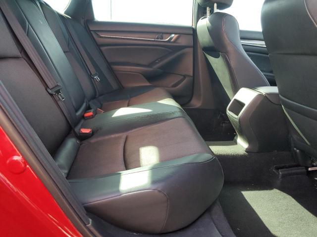 1HGCV1F35JA203128 - 2018 HONDA ACCORD SPORT Қызыл фото 10