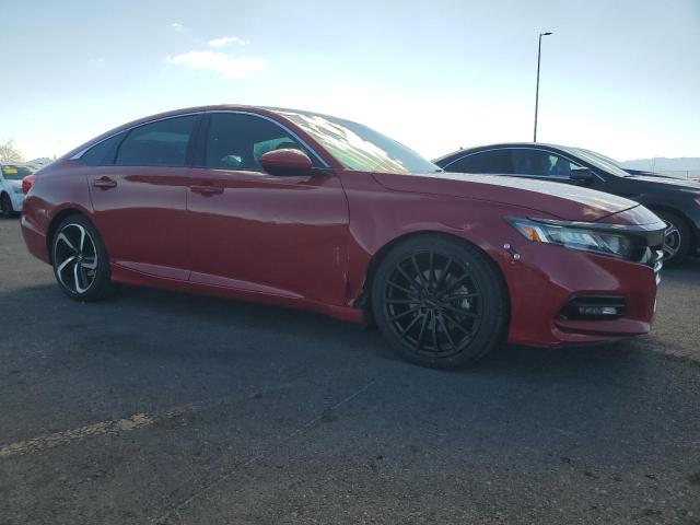 1HGCV1F35JA203128 - 2018 HONDA ACCORD SPORT Қызыл фото 4