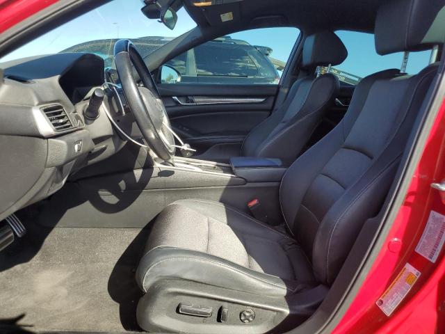 1HGCV1F35JA203128 - 2018 HONDA ACCORD SPORT Қызыл фото 7