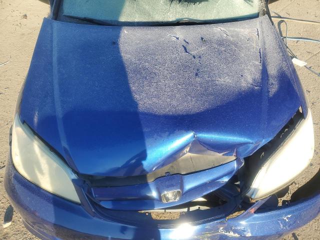 1HGES163X4L012864 - 2004 HONDA CIVIC DX VP Կապույտ լուսանկար 11