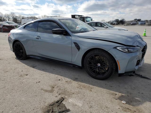 WBS43AZ01PCM53210 - 2023 BMW M4 COMPETITION GRAY photo 4