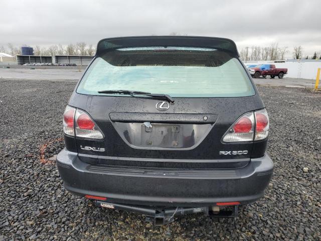 JTJHF10U830300364 - 2003 LEXUS RX 300 BLACK photo 6