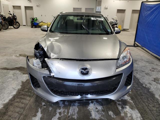 JM1BL1UF2C1508280 - 2012 MAZDA 3 I GRAY photo 5