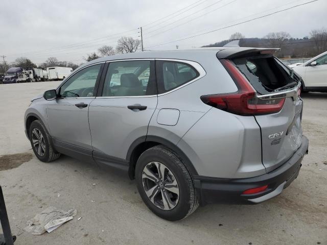 5J6RW2H21LL017765 - 2020 HONDA CR-V LX SILVER photo 2