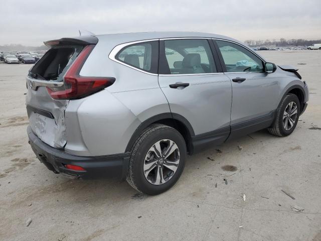 5J6RW2H21LL017765 - 2020 HONDA CR-V LX SILVER photo 3