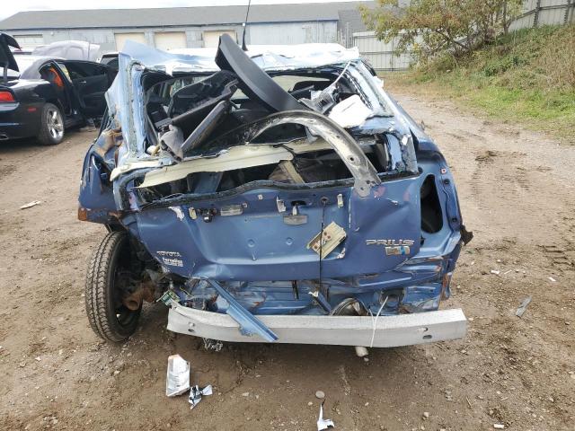 JTDKB20U787726670 - 2008 TOYOTA PRIUS BLUE photo 6