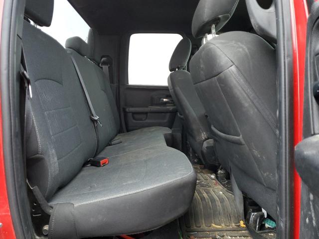 1C6RR7GT9MS596135 - 2021 RAM 1500 CLASS SLT წითელი ფოტო 10