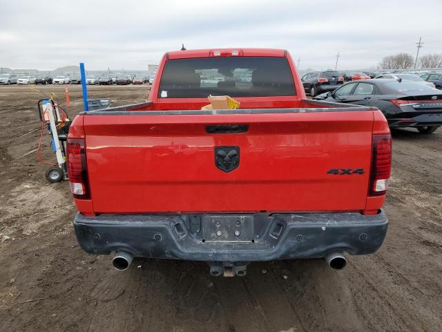 1C6RR7GT9MS596135 - 2021 RAM 1500 CLASS SLT წითელი ფოტო 6