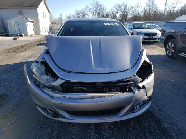 1C3CDFBB4FD302786 - 2015 DODGE DART SXT GRAY photo 5