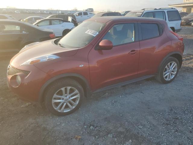 JN8AF5MR1ET453479 - 2014 NISSAN JUKE S RED photo 1