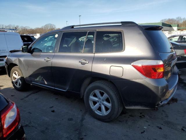 5TDBK3EH0AS020217 - 2010 TOYOTA HIGHLANDER GRAY photo 2