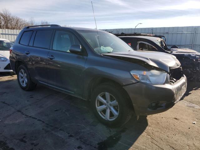 5TDBK3EH0AS020217 - 2010 TOYOTA HIGHLANDER GRAY photo 4