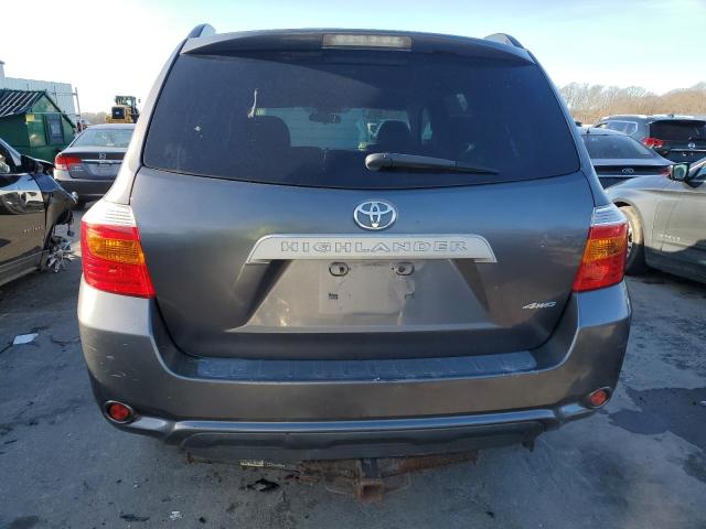 5TDBK3EH0AS020217 - 2010 TOYOTA HIGHLANDER GRAY photo 6