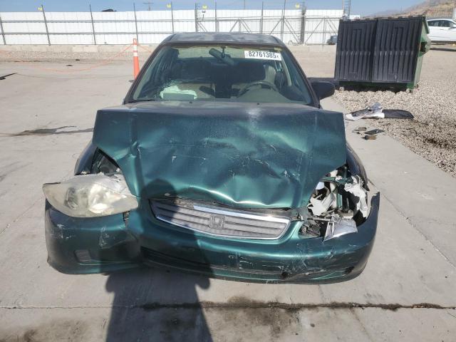 1HGEJ6670YL047891 - 2000 HONDA CIVIC LX GREEN photo 5