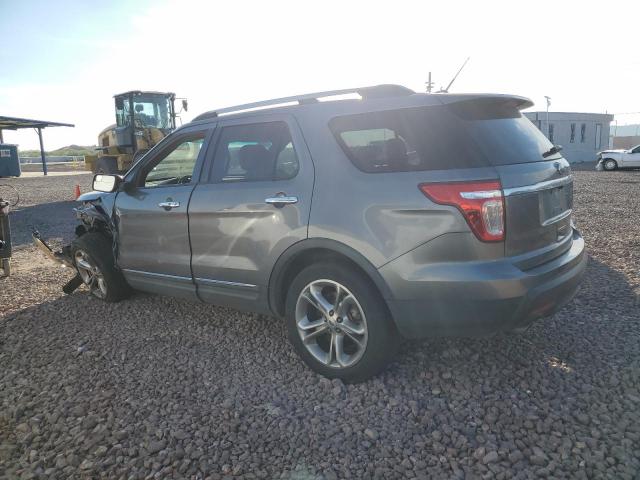 1FM5K8F85EGB68836 - 2014 FORD EXPLORER LIMITED GRAY photo 2