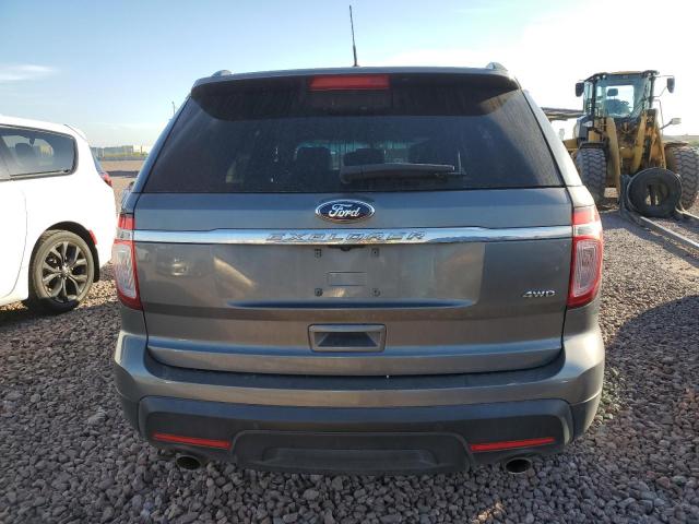 1FM5K8F85EGB68836 - 2014 FORD EXPLORER LIMITED GRAY photo 6