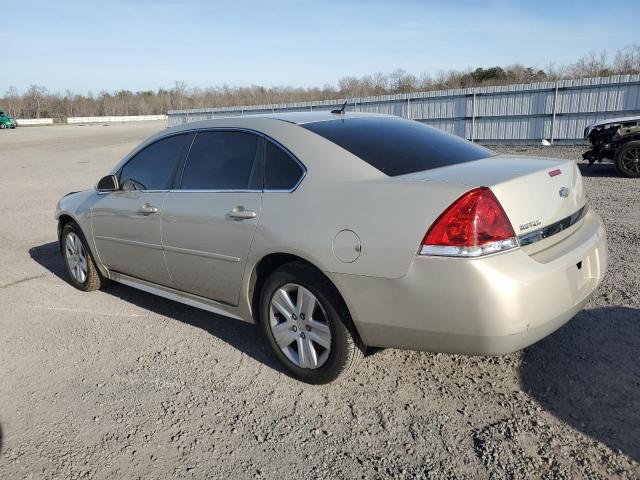 2G1WA5EK4B1100830 - 2011 CHEVROLET IMPALA LS BEIGE photo 2