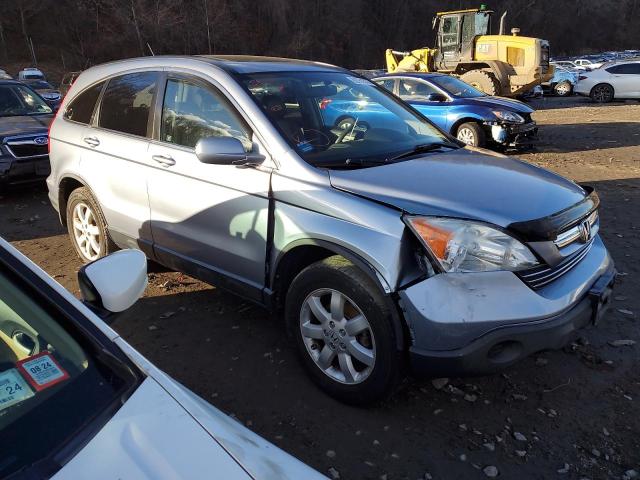 JHLRE48727C079037 - 2007 HONDA CR-V EXL BLUE photo 4