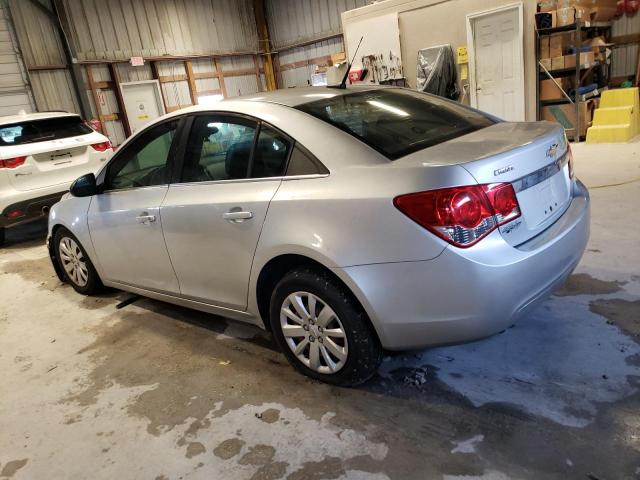 1G1PC5SH0B7109986 - 2011 CHEVROLET CRUZE LS SILVER photo 2