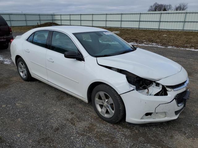 1G11A5SL8FF332515 - 2015 CHEVROLET MALIBU LS WHITE photo 4