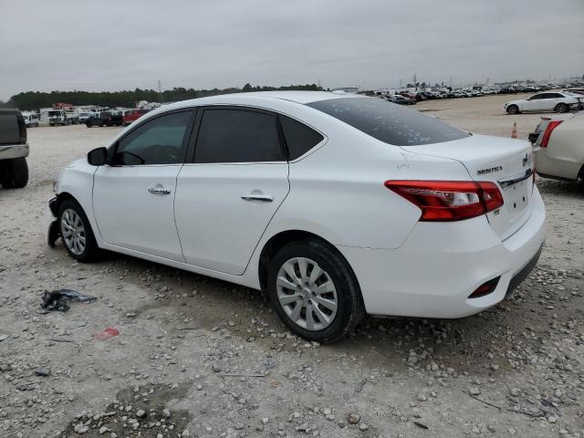 3N1AB7AP1HY347313 - 2017 NISSAN SENTRA S WHITE photo 2