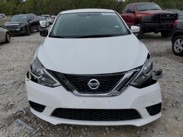 3N1AB7AP1HY347313 - 2017 NISSAN SENTRA S WHITE photo 5