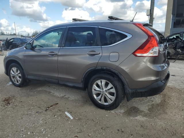 5J6RM4H7XDL016774 - 2013 HONDA CR-V EXL Brązowy zdjęcie 2