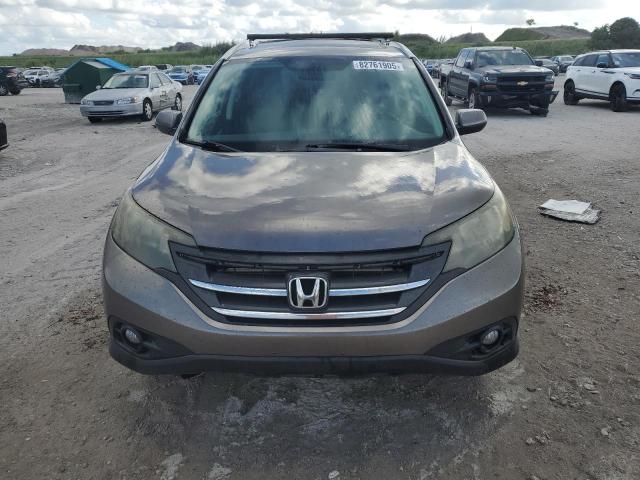 5J6RM4H7XDL016774 - 2013 HONDA CR-V EXL Brązowy zdjęcie 5