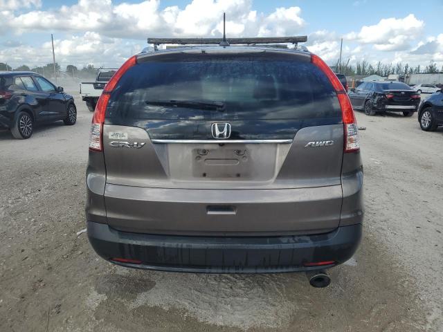 5J6RM4H7XDL016774 - 2013 HONDA CR-V EXL Brązowy zdjęcie 6