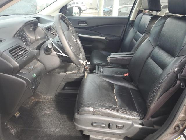 5J6RM4H7XDL016774 - 2013 HONDA CR-V EXL Brązowy zdjęcie 7