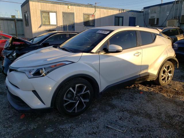 NMTKHMBX3JR020789 - 2018 TOYOTA C-HR XLE WHITE photo 1