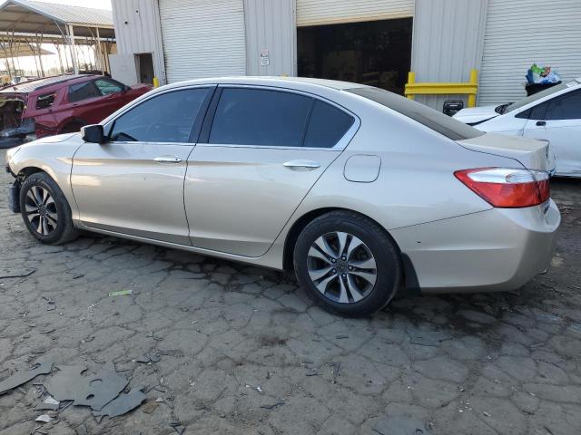 1HGCR2F3XEA134288 - 2014 HONDA ACCORD LX BEIGE photo 2