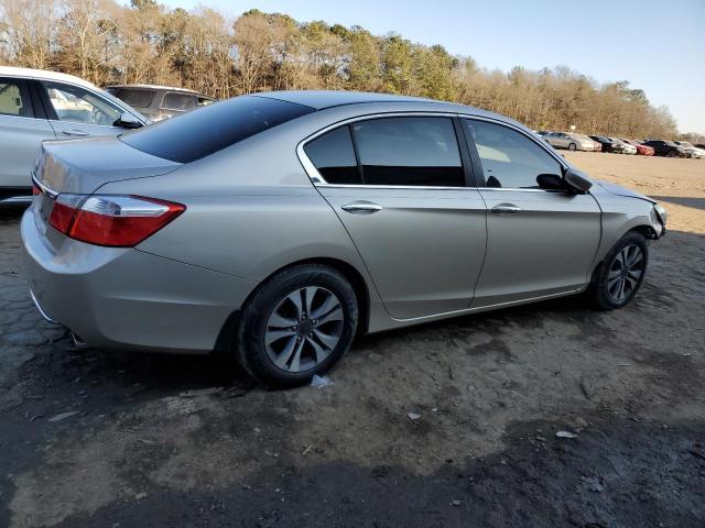 1HGCR2F3XEA134288 - 2014 HONDA ACCORD LX BEIGE photo 3