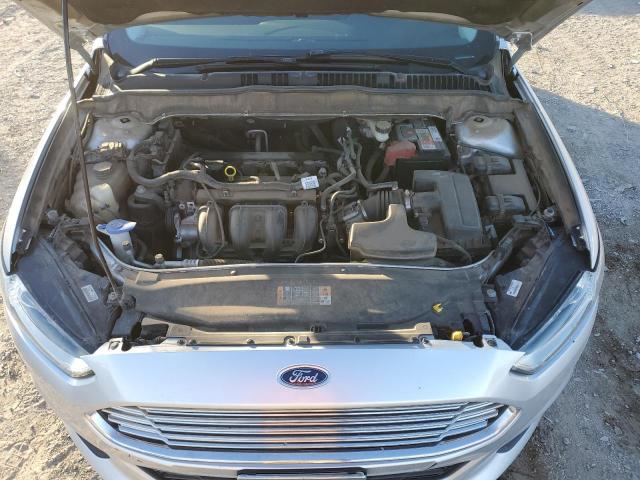 3FA6P0H74ER135812 - 2014 FORD FUSION SE SILVER photo 11