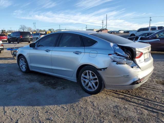 3FA6P0H74ER135812 - 2014 FORD FUSION SE SILVER photo 2