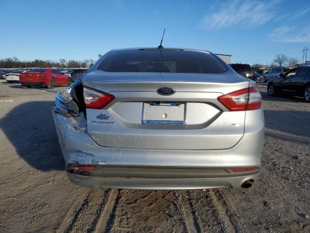 3FA6P0H74ER135812 - 2014 FORD FUSION SE SILVER photo 6