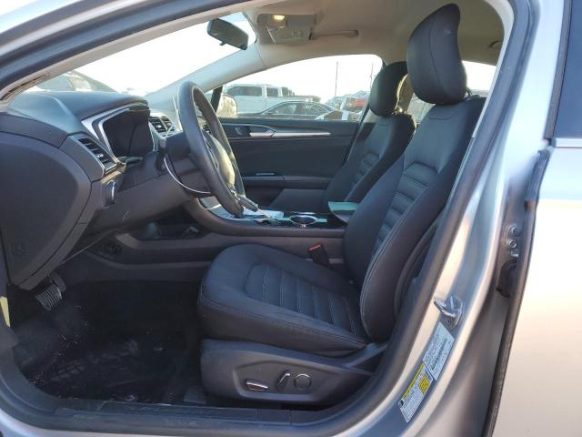 3FA6P0H74ER135812 - 2014 FORD FUSION SE SILVER photo 7