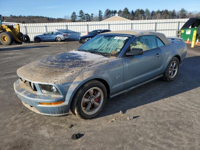 1ZVHT85H455251523 - 2005 FORD MUSTANG GT BLUE photo 1