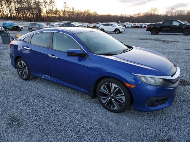 19XFC1F37GE026718 - 2016 HONDA CIVIC EX BLUE photo 4