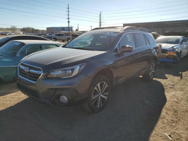 4S4BSANC3J3340993 - 2018 SUBARU OUTBACK 2.5I LIMITED CHARCOAL photo 1