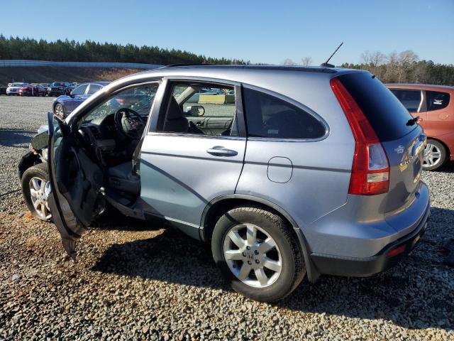 JHLRE38738C056006 - 2008 HONDA CR-V EXL BLUE photo 2