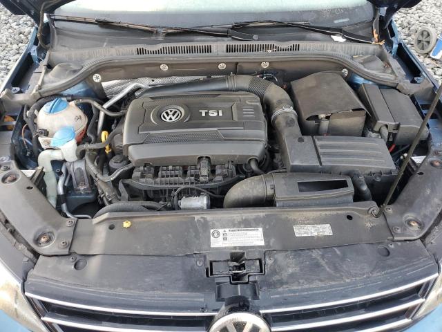 3VWL17AJ1GM358013 - 2016 VOLKSWAGEN JETTA SEL BLUE photo 11