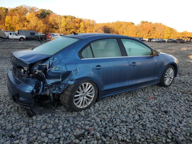 3VWL17AJ1GM358013 - 2016 VOLKSWAGEN JETTA SEL BLUE photo 3